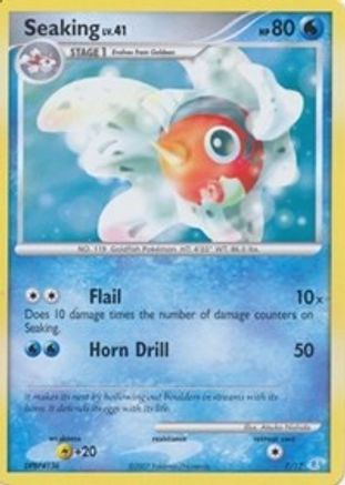 Seaking DP Trainer Kit Manaphy & Lucario - Common