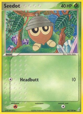 Seedot 060 - Reverse Holofoil Crystal Guardians - Common