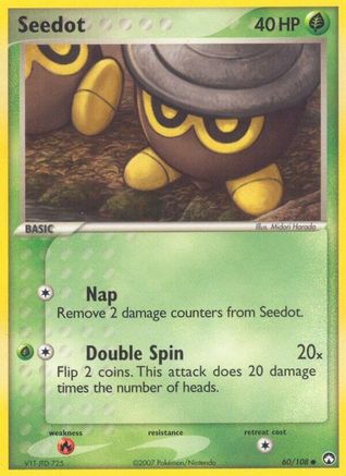 Seedot - Reverse Holofoil Power Keepers - Common