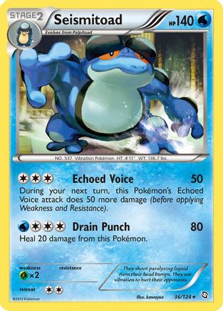 Seismitoad Dragons Exalted - Rare