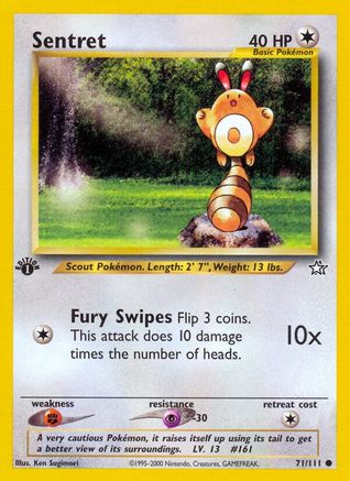 Sentret 071 - 1st Edition Neo Genesis - Common
