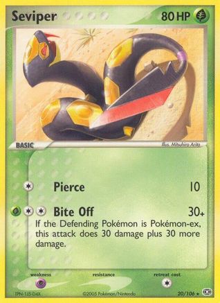 Seviper Emerald - Rare
