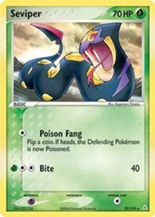 Seviper - Reverse Holofoil Holon Phantoms - Rare