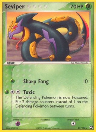 Seviper Power Keepers - Rare