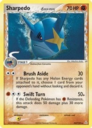 Sharpedo (Delta Species) - Reverse Holofoil Holon Phantoms - Uncommon