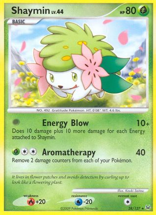 Shaymin (38) Platinum - Rare