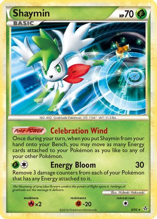 Shaymin - Holofoil Unleashed - Holo Rare