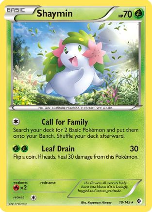Shaymin Boundaries Crossed - Rare
