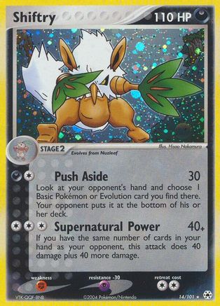 Shiftry - Holofoil Hidden Legends - Holo Rare