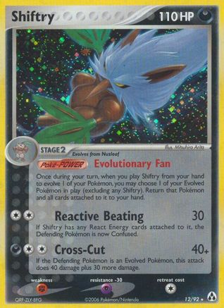 Shiftry - Holofoil Legend Maker - Holo Rare