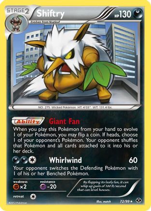Shiftry Next Destinies - Rare