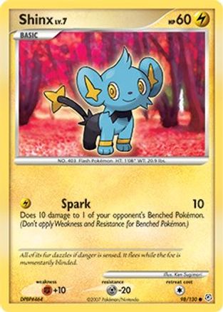 Shinx 098 Diamond and Pearl - Common