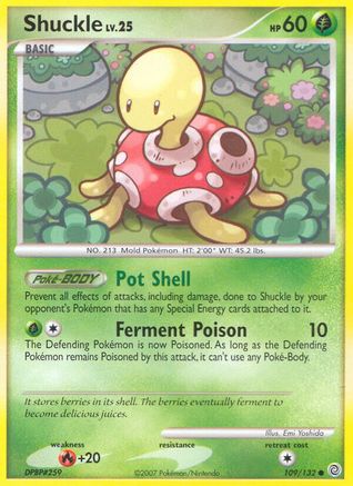 Shuckle - Reverse Holofoil Secret Wonders - Common