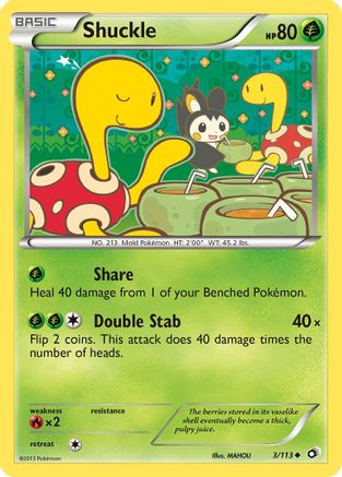 Shuckle 003 Legendary Treasures - Uncommon