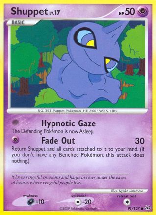 Shuppet 092 - Reverse Holofoil Platinum - Common