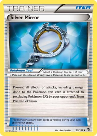 Silver Mirror Plasma Blast - Uncommon