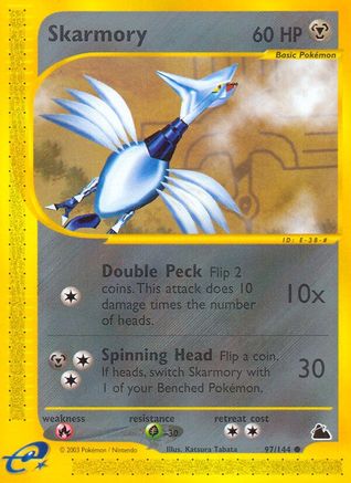 Skarmory - Reverse Holofoil Skyridge - Common