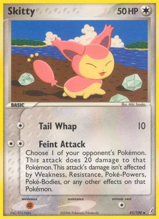 Skitty Crystal Guardians - Uncommon