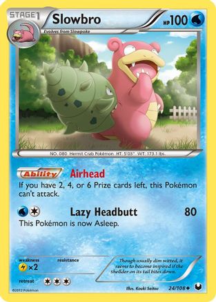Slowbro 024 - Reverse Holofoil Dark Explorers - Uncommon