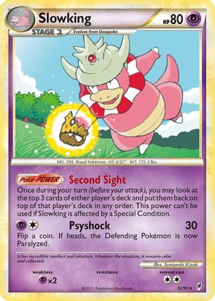 Slowking - Reverse Holofoil Call of Legends - Rare