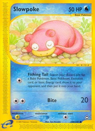 Slowpoke Aquapolis - Common
