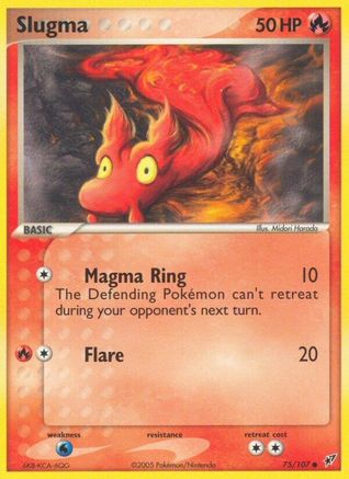 Slugma - 075/107/107 Deoxys - Common