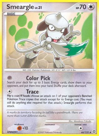 Smeargle - Reverse Holofoil Secret Wonders - Uncommon