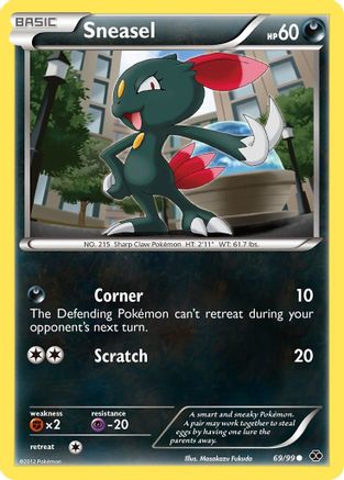 Sneasel Next Destinies - Common