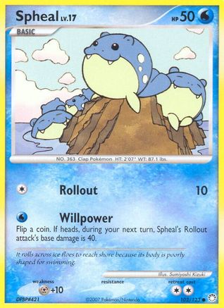 Spheal 102 Mysterious Treasures - Common