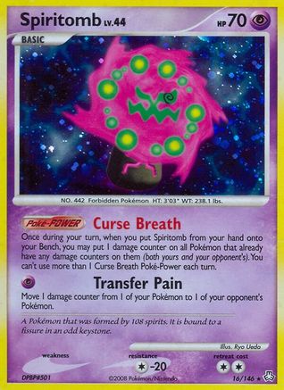 Spiritomb - Reverse Holofoil Legends Awakened - Holo Rare