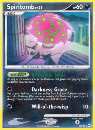 Spiritomb 032 Arceus - Rare
