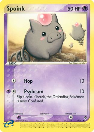 Spoink - 74/97/97 Dragon - Common