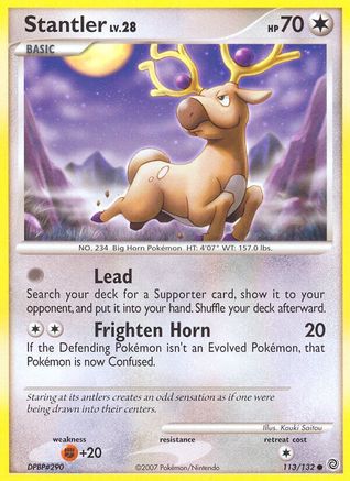 Stantler - Reverse Holofoil Secret Wonders - Common