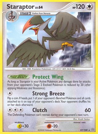 Staraptor/100 Stormfront - Rare