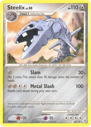 Steelix Diamond and Pearl - Rare