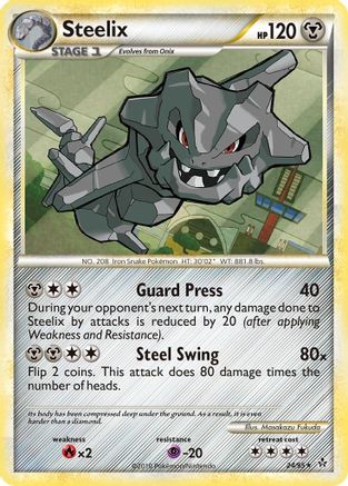 Steelix - Reverse Holofoil Unleashed - Rare