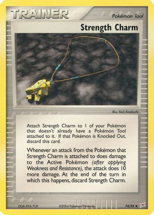 Strength Charm - Reverse Holofoil Team Magma vs Team Aqua - Uncommon