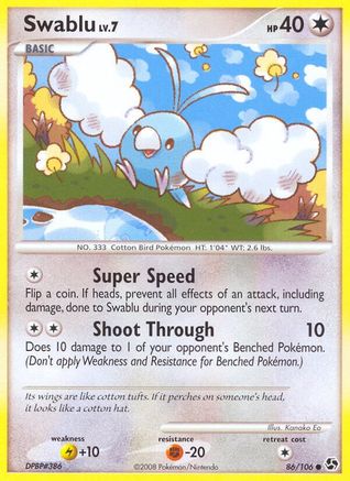 Swablu Great Encounters - Common