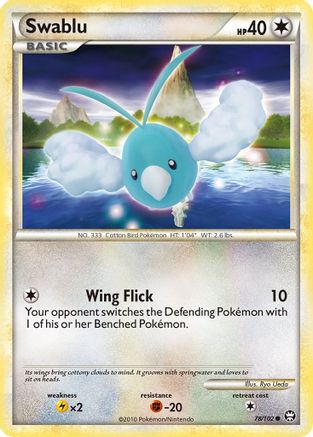 Swablu - Reverse Holofoil Triumphant - Common