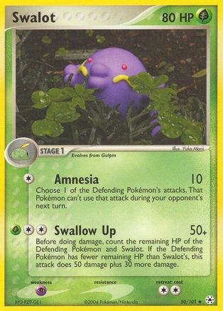 Swalot - Reverse Holofoil Hidden Legends - Uncommon