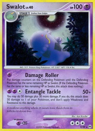Swalot 009 - Reverse Holofoil Arceus - Holo Rare