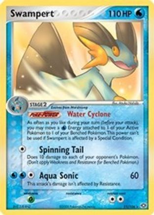 Swampert - 11/106 (EX Emerald)/106 Deck Exclusives - Rare