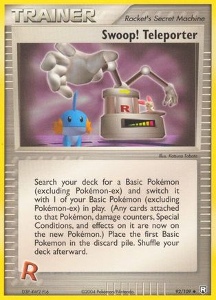 Swoop! Teleporter 092 Team Rocket Returns - Uncommon