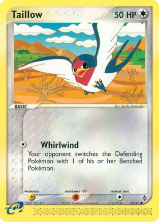 Taillow - Reverse Holofoil Dragon - Common