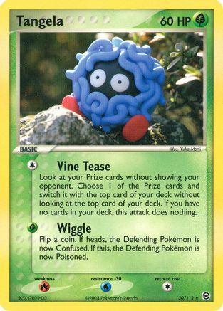 Tangela - Reverse Holofoil FireRed & LeafGreen - Rare