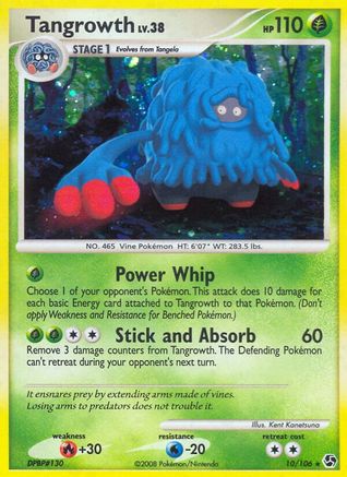 Tangrowth - Reverse Holofoil Great Encounters - Holo Rare