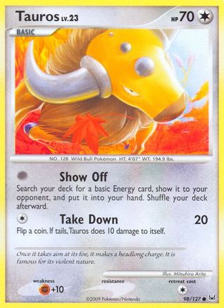 Tauros/127 Platinum - Common