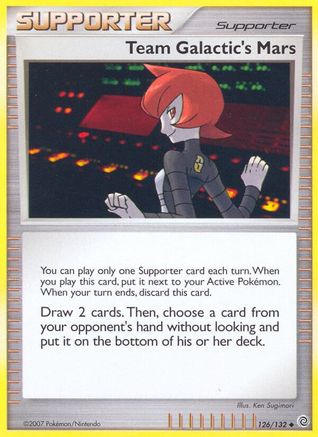 Team Galactic's Mars 126 Secret Wonders - Uncommon