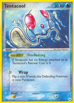 Tentacool - Reverse Holofoil Hidden Legends - Common