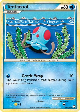 Tentacool 080 Triumphant - Common
